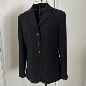 Caslon Black Petite Blazer Size 4